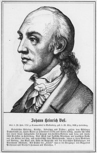 Johann Heinrich Vok (gravür) by German School