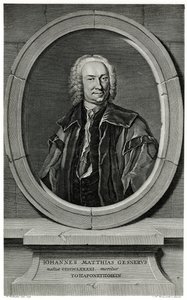 Johann Matthew Gesner by German School