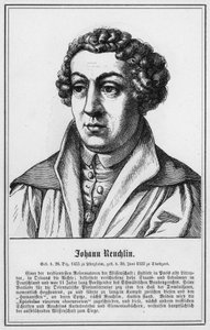 Johann Reuchlin (gravür) by German School