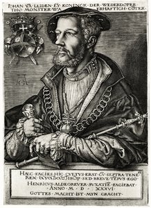John of Leyden by German School