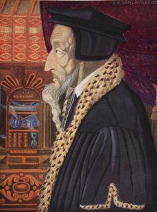 John Calvin, kopya M. Charles Sanlaville (fl.1920-30), Histoire de la Nation Française