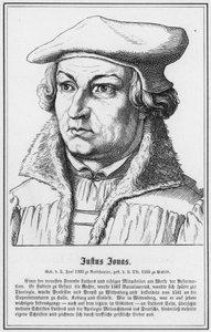 Justus Jonas (gravür) by German School