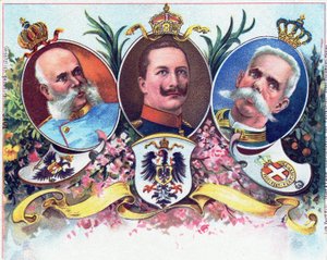 Kaiser Wilhelm II ve müttefikleri, 1899 by German School