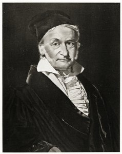 Karl Friedrich Gauss, 1884-90 (fototip) by German School