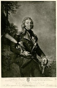 Karl Philipp Schwarzenberg Prensi by German School
