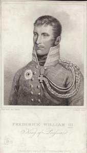 Prusya Kralı III. Frederick William by German School