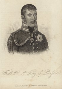 Prusya Kralı III. Frederick William by German School