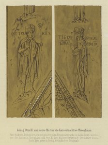 Kral Otto III ve annesi Theophania, II. Otto