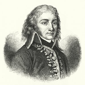 Lazare Hoche, Devrimci ordudaki Fransız general (gravür) by German School