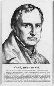 Leopold, Freiherr von Buch (gravür) by German School