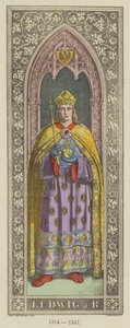 Ludwig D Bavyera by German School