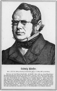 Ludwig Hausser (gravür) by German School