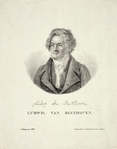 Ludwig van Beethoven (1770-1827), C.F. Klinkicht by German School