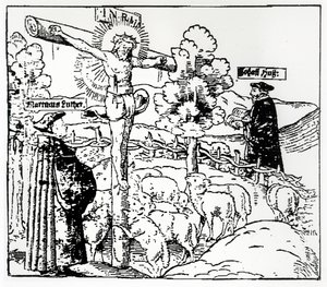 Luther (1483-1546) ve Hus (1369-1415), Mesih Koyun Ağı