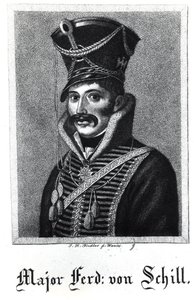 Binbaşı Ferdinand Baptista von Schill (1776-1809) by German School