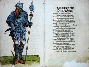 Mannus, İlk Alman Kralı, 