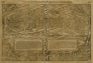 Venedik Haritası, Sebastian Munster (1488-1552) tarafından Basel