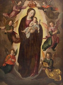 Mary Queen ca1600 by German School