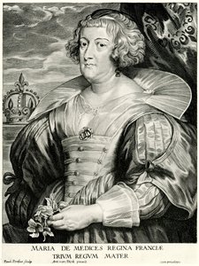 Maria de 'Medici by German School