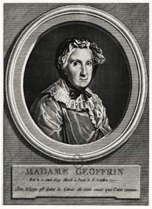 Marie Therese Geoffrin by German School