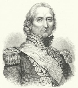 Mareşal Nicolas Soult, Fransız askeri (gravür) by German School