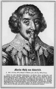 Martin Opik von Boberfeld (gravür) by German School