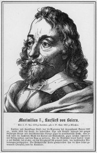 Maximilian I, Bavyera Seçmeni (gravür) by German School