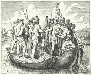 Roma İmparatoru Valens ve Vizigot Kralı Athanaric