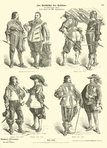 17. yüzyılın ilk yarısının erkek kostümleri by German School