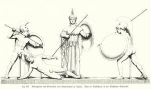 Aegina adasındaki Antik Yunan Athena Tapınağı