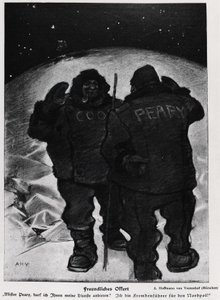 Bay Cook ve Bay Robert Edwin Peary direğin fethinde - Jugend by German School