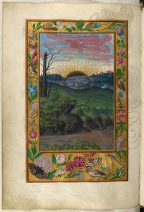 Ms Harley 3469, f.30v Karanlık Güneş, Beşinci İnceleme, Salomon Trismosin