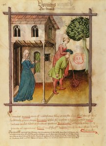 Ms Lat 9333 fol.96v Man Kusma, Tacuinum Sanitatis'ten by German School