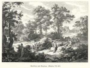 Nausicaa ve Odysseus, Homer