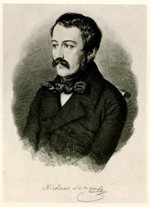 Nikolaus Lenau, 1884-90 (fototip) by German School