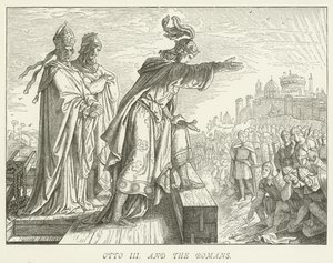 Otto III ve Romalılar by German School
