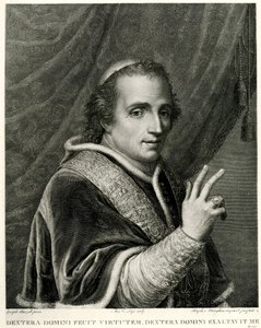 Papa Pius VII. by German School