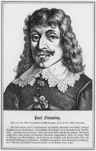 Paul Flemming (gravür) by German School