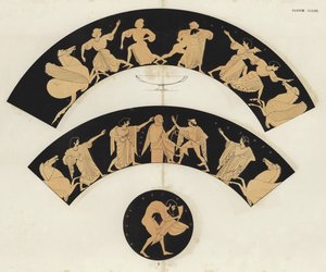 Peleus ve Thetis by German School