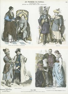 Polonya ve Rus kostümleri, 15. ve 16. yüzyıl by German School