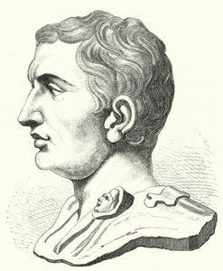 Pompey the Great, Romalı politikacı ve asker (gravür) by German School