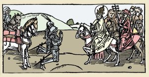 Papa I. Leon, Attila ve Arrete ile tanışıyor - Barbar İstilaları - Voragine