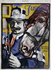 Postillon: arabacı ve atı - “” Jugend” de by German School