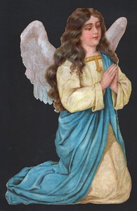 Dua eden melek. 1900 dolaylarında (baskı) by German School