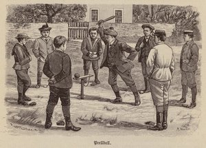Prellball (gravür) by German School
