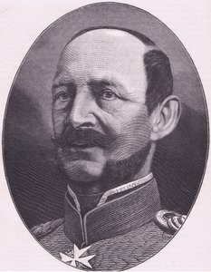 Prusya Prensi Albert, Cassells History of the War Fransa ve Almanya arasındaki Cassell and Company Limited tarafından yayınlandı, c.1890 (litho) by German School