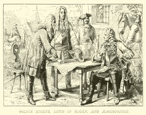 Prens Eugene, Baden Lewis ve Marlborough by German School