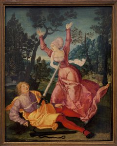 Pyramus ve Thisbe. (Ailelerinin karşı çıkmasına rağmen birbirlerini seven iki Babilli, birlikte kaçmaya karar verirler, bir katilin dibinde buluşurlar. Pyramus