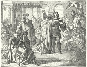 Kutsal Roma İmparatoru Henry VI ve Aslan Yürekli Richard