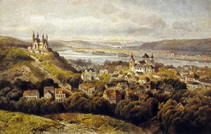 Remagen, Almanya (renkli taş) by German School